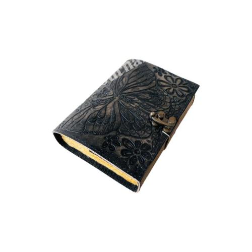Butterfly Book of Shadows Journal for Writing Men & Women School Office Charcoal Emboossed Travel Planner Notebook Diary